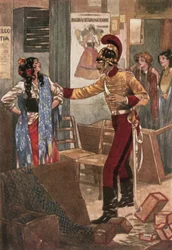 The arrest of Carmen